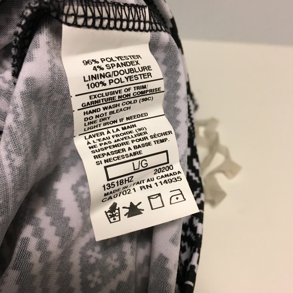 Strapless Printed Top - Picture 5 of 5